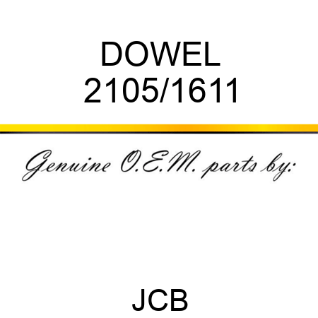 DOWEL 2105/1611