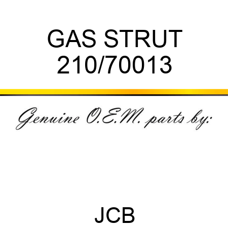 GAS STRUT 210/70013