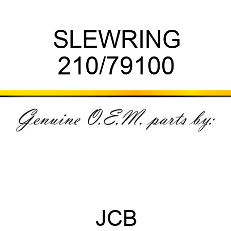 SLEWRING 210/79100