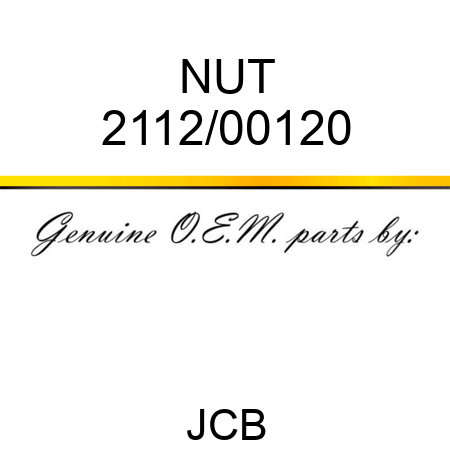 NUT 2112/00120