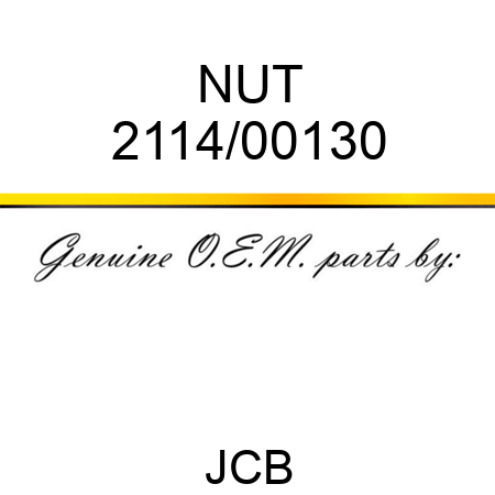 NUT 2114/00130