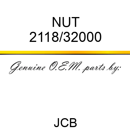 NUT 2118/32000