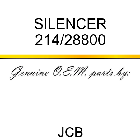 SILENCER 214/28800