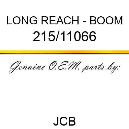 LONG REACH - BOOM 215/11066