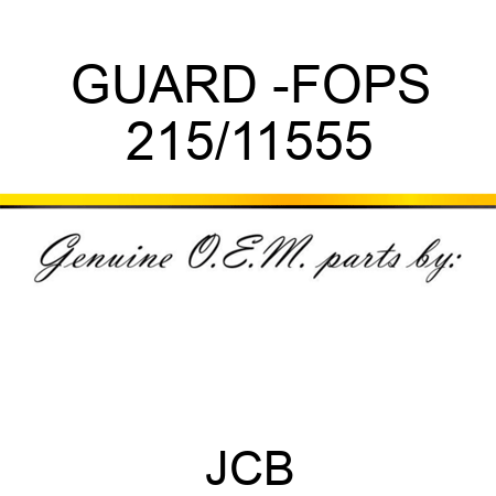 GUARD -FOPS 215/11555