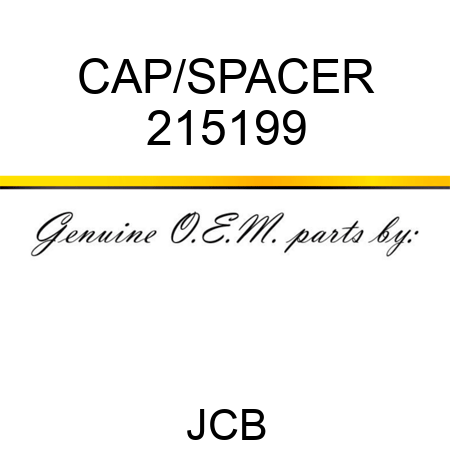 CAP/SPACER 215199