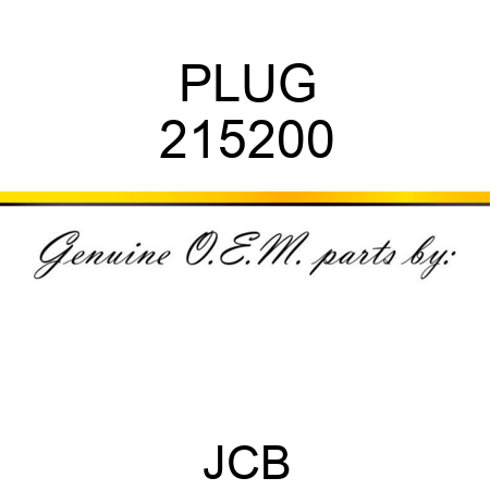 PLUG 215200