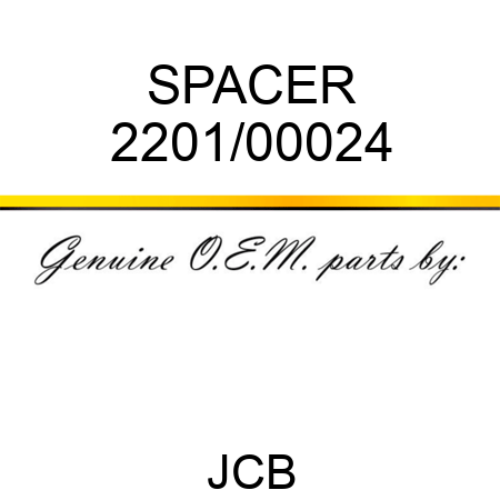 SPACER 2201/00024