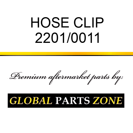 HOSE CLIP 2201/0011