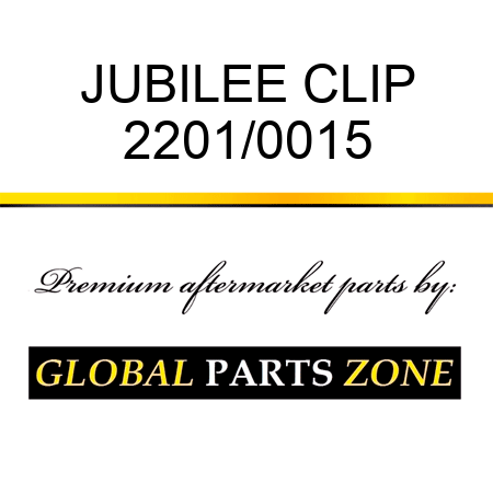 JUBILEE CLIP 2201/0015