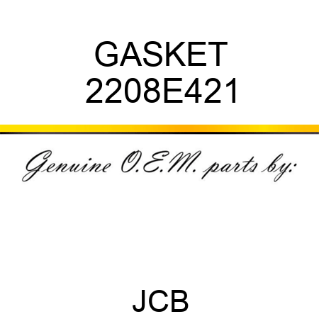 GASKET 2208E421