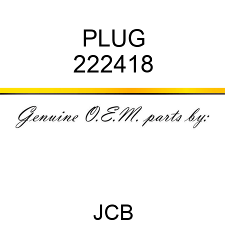 PLUG 222418