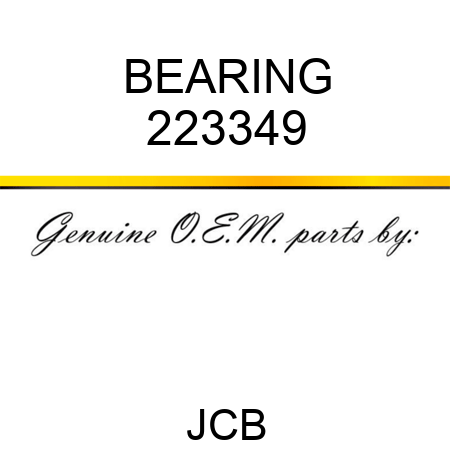 BEARING 223349