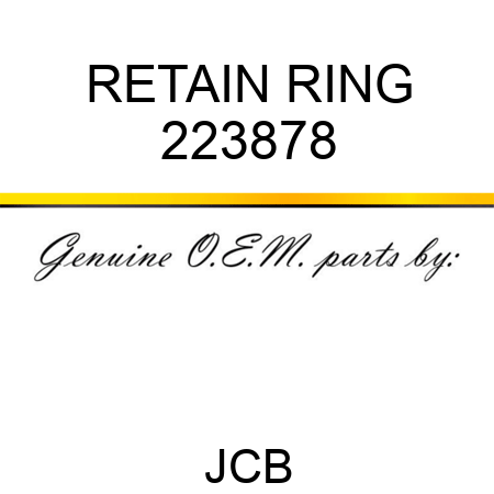 RETAIN RING 223878