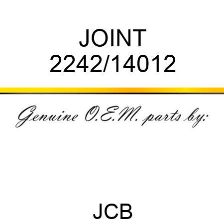 JOINT 2242/14012