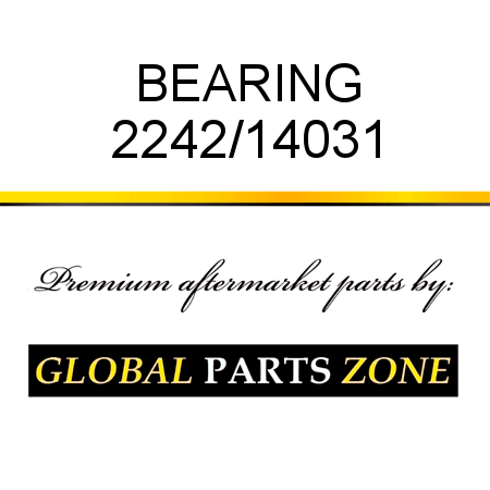 BEARING 2242/14031