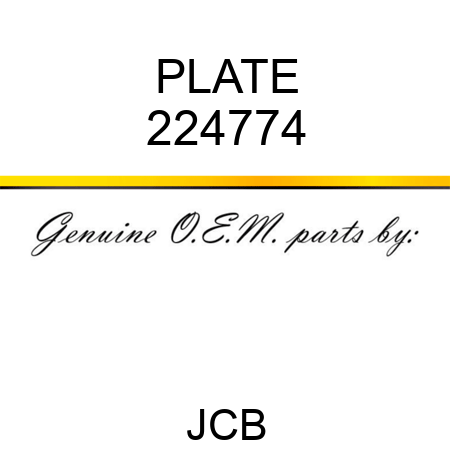 PLATE 224774