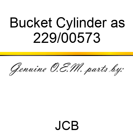 Bucket Cylinder as 229/00573