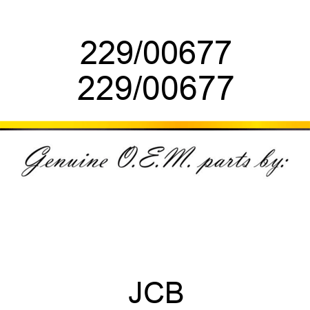 229/00677 229/00677