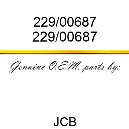 229/00687 229/00687