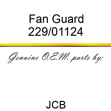 Fan Guard 229/01124