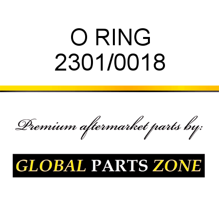 O RING 2301/0018