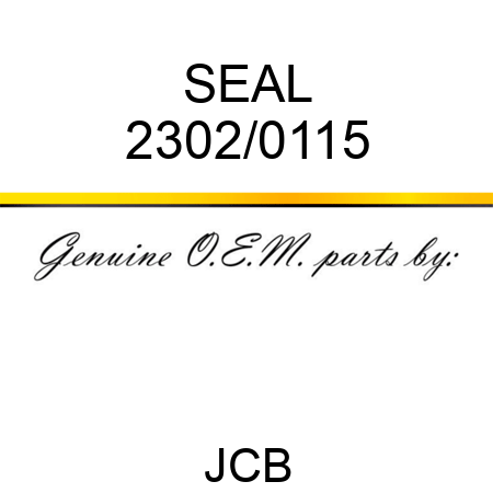 SEAL 2302/0115