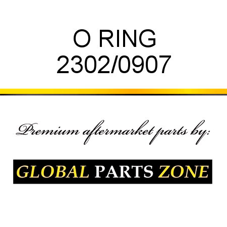 O RING 2302/0907