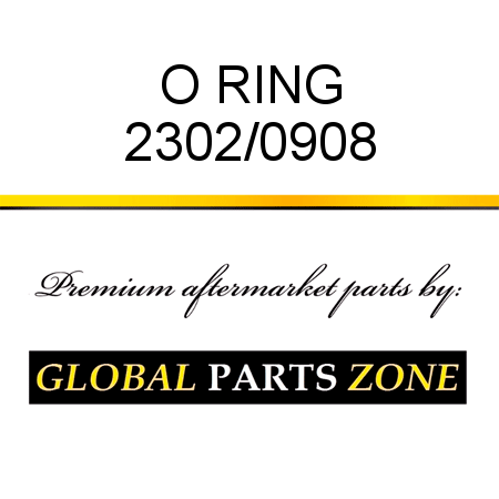 O RING 2302/0908