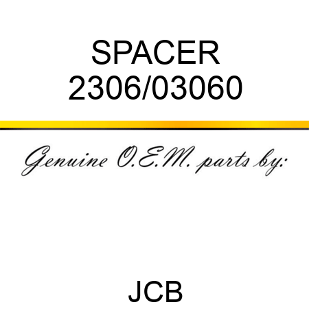 SPACER 2306/03060