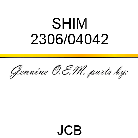SHIM 2306/04042