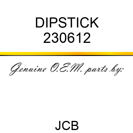 DIPSTICK 230612