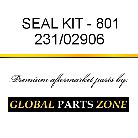 SEAL KIT - 801 231/02906