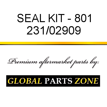 SEAL KIT - 801 231/02909