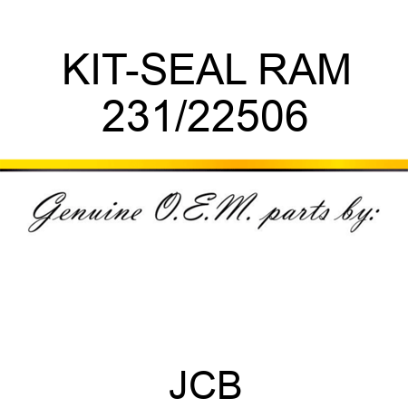 KIT-SEAL RAM 231/22506