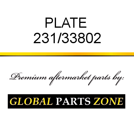PLATE  231/33802