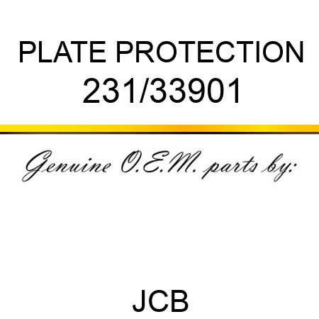 PLATE PROTECTION 231/33901