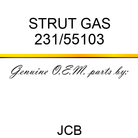STRUT GAS 231/55103