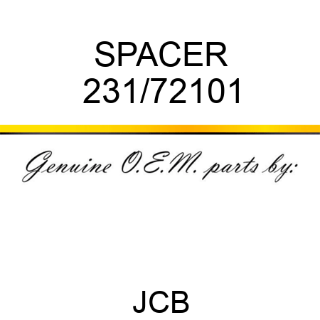 SPACER 231/72101