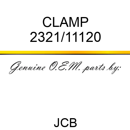 CLAMP 2321/11120