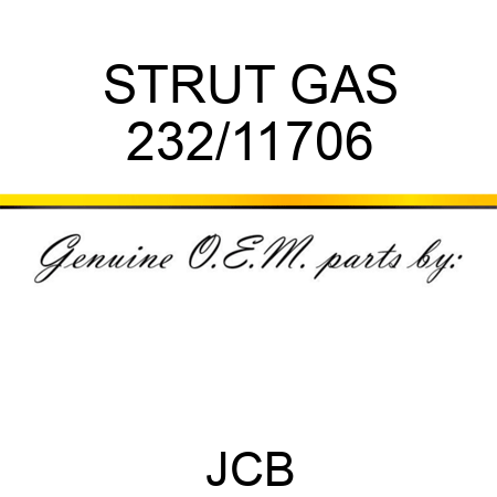 STRUT GAS 232/11706
