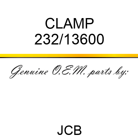 CLAMP 232/13600