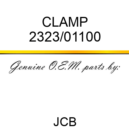 CLAMP 2323/01100