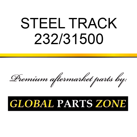 STEEL TRACK 232/31500