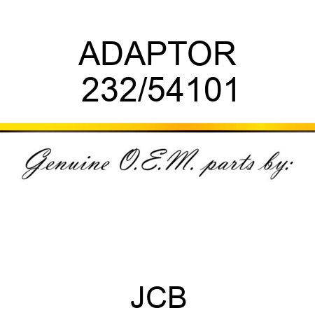 ADAPTOR 232/54101