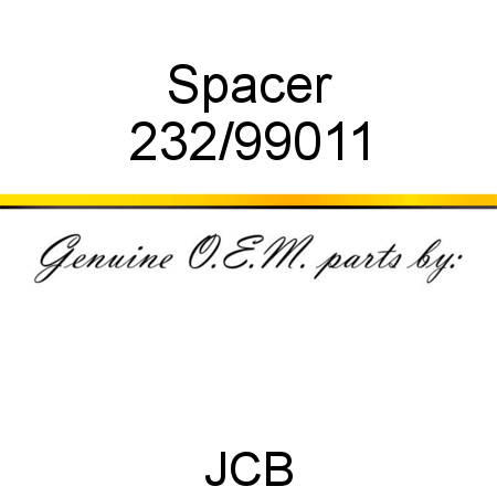 Spacer 232/99011