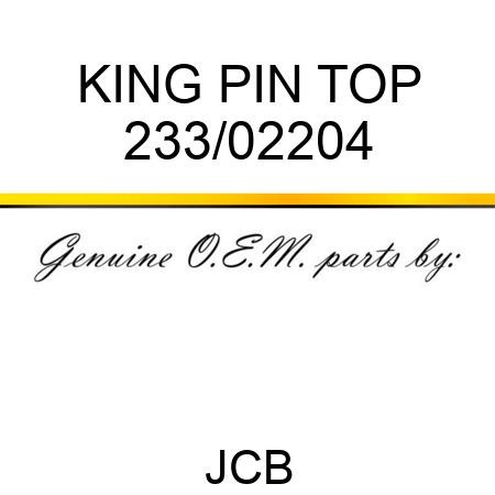 KING PIN TOP 233/02204