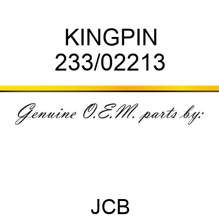 KINGPIN 233/02213
