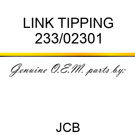 LINK TIPPING 233/02301