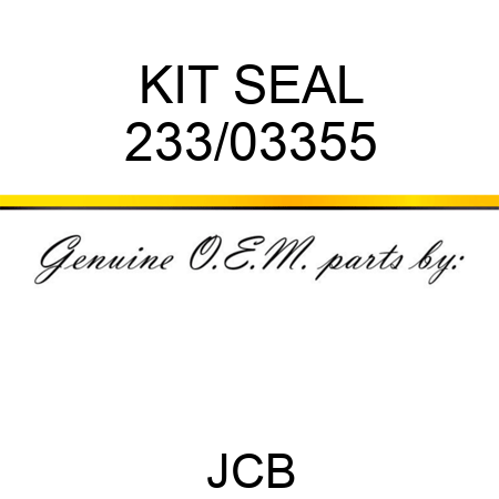 KIT SEAL 233/03355